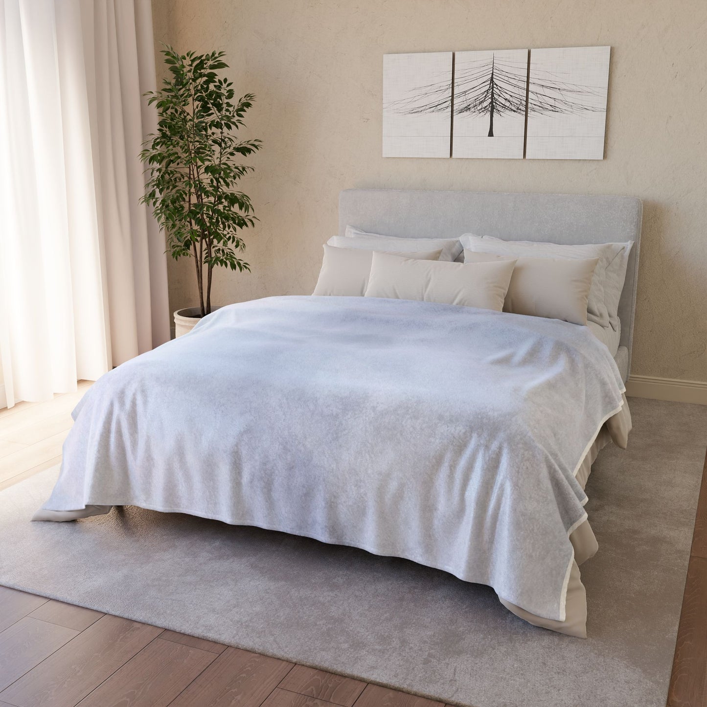 Cloud Texture Blanket | LARGE SOFT THROW
