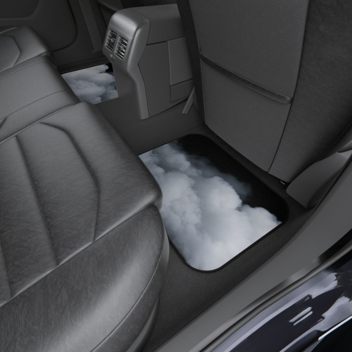 Smoky Cloud Car Floor Mats (Set of 4)