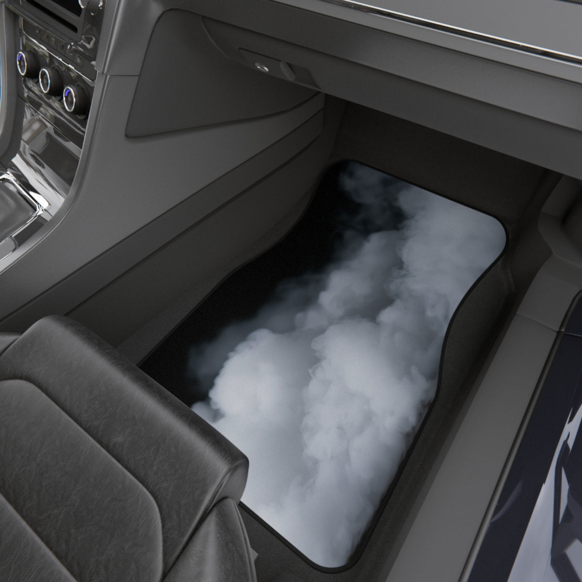 Smoky Cloud Car Floor Mats (Set of 4)