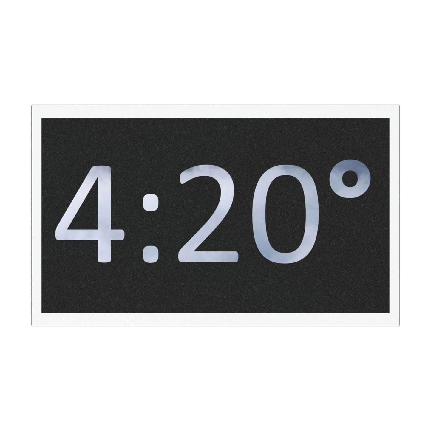 4:20 Car Magnet | 4:20 Time Graphic Magnet