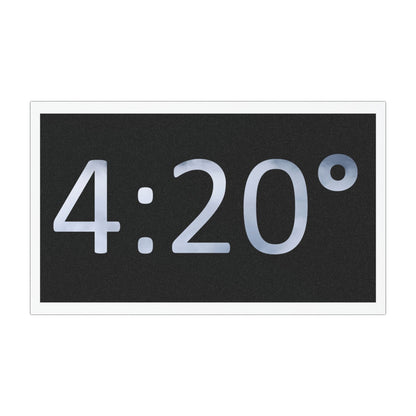 4:20 Car Magnet | 4:20 Time Graphic Magnet
